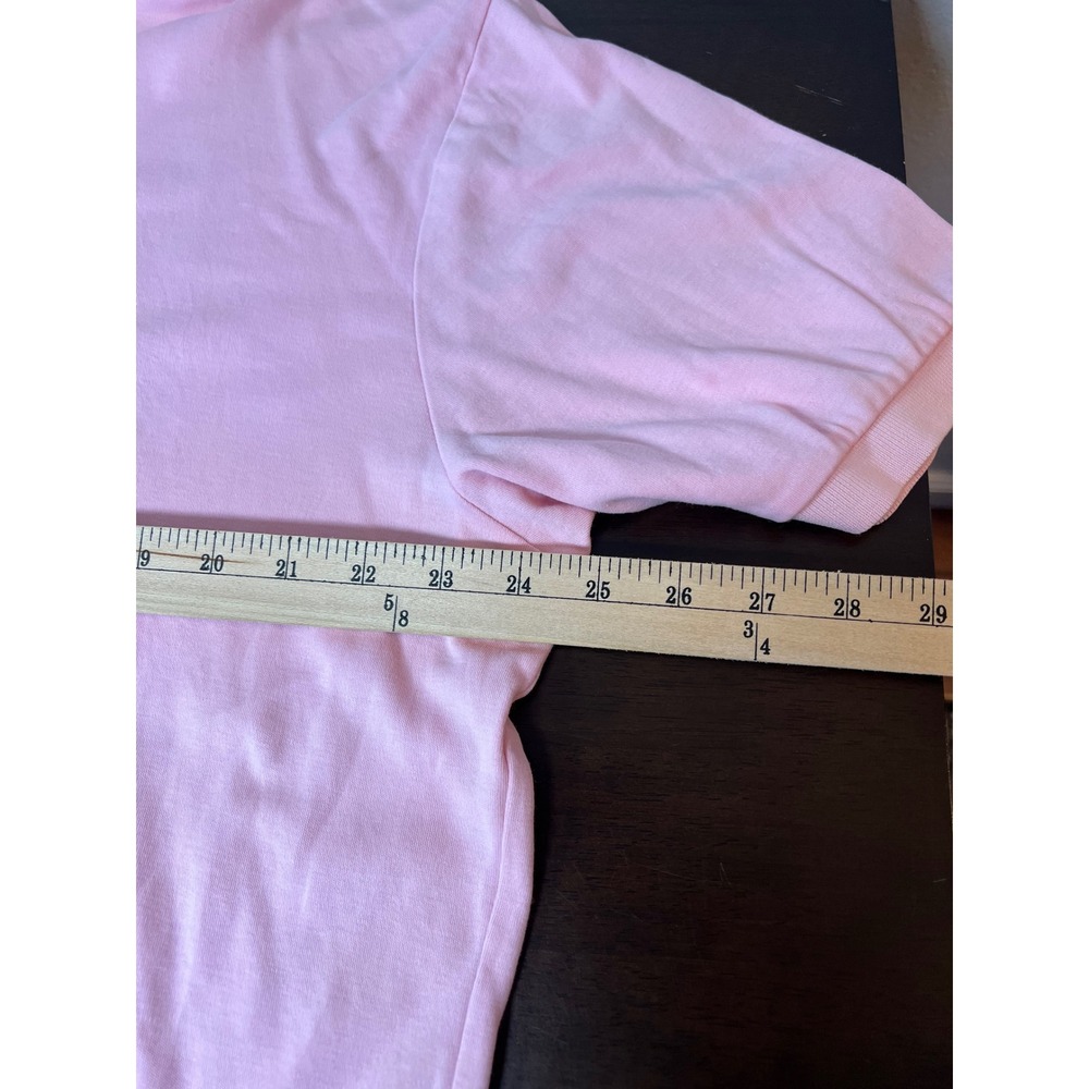 Polo Ralph Lauren Mens XL Pink Short Sleeve Cotton Pique Polo Shirt Blue Pony - Picture 4 of 5
